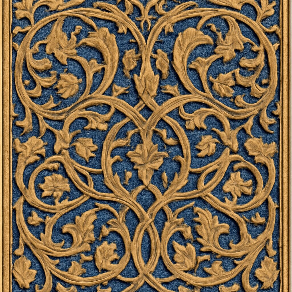 Motifs arabesques et géométrie islamique en décoration