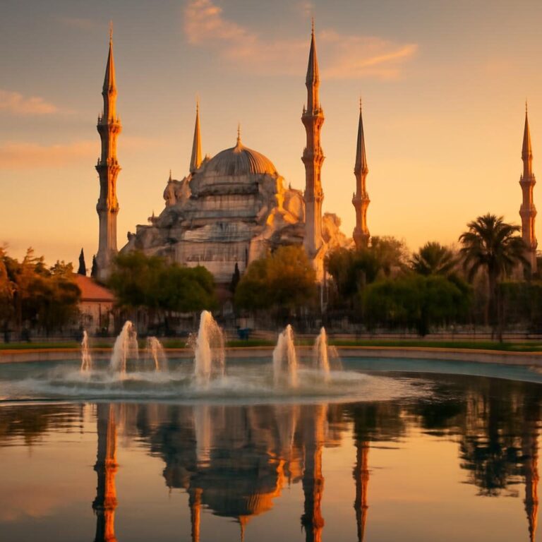 La mosquée bleue d'Istanbul : architecture et symbolique ottomane